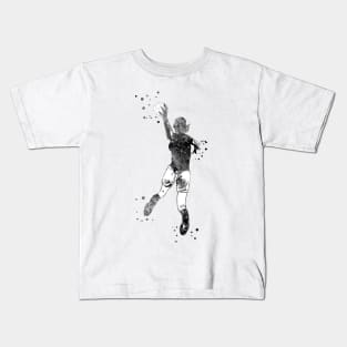 Female Handball Player Kids T-Shirt